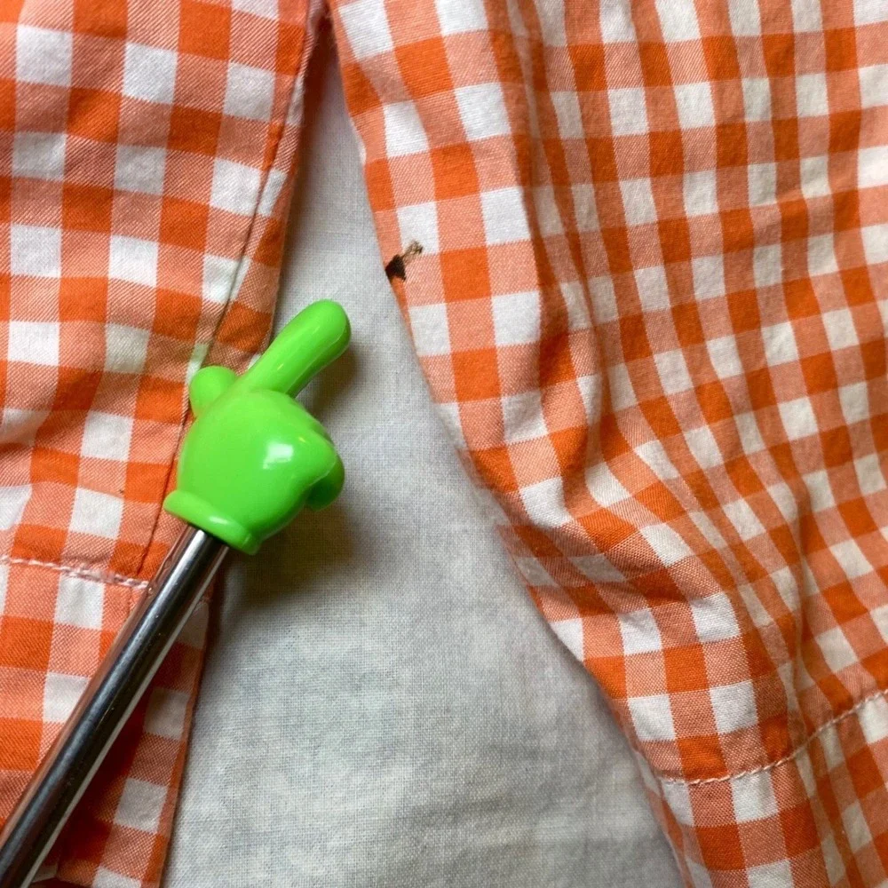 Polo Ralph Lauren Suffield Short Orange Gingham Plaid Shorts Mens‎ 33 Cotton